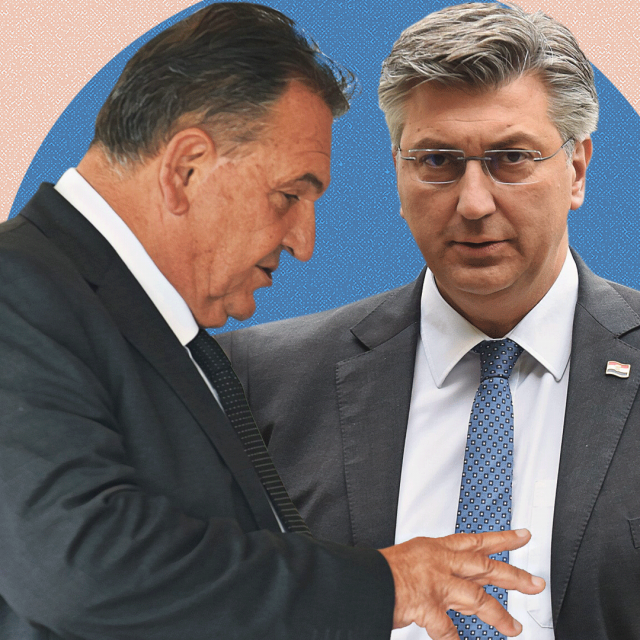 Radimir Čačić i Andrej Plenković