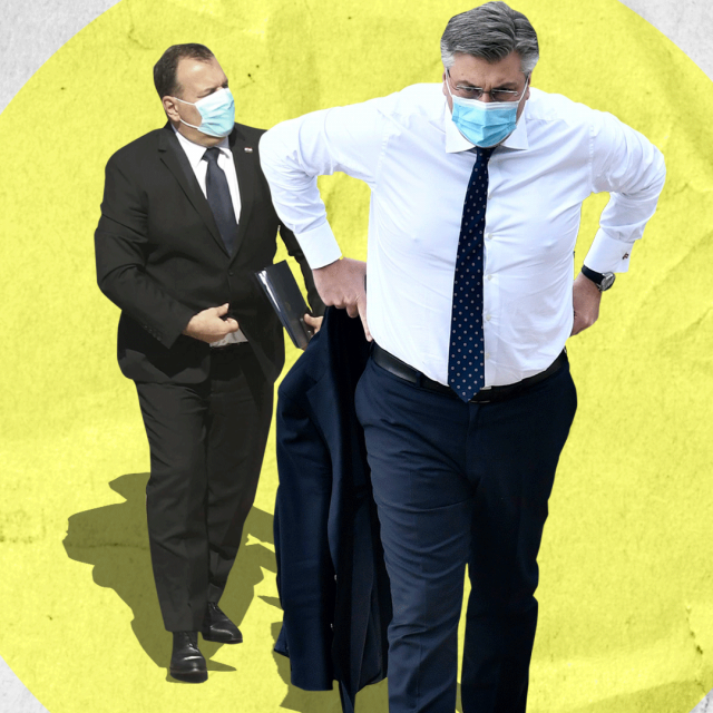 Vili Beroš i Andrej Plenković