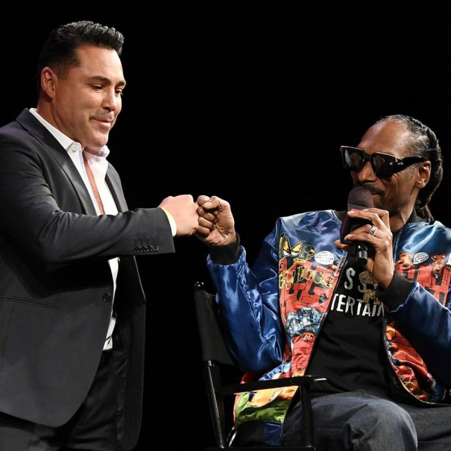 Oscar De La Hoya i Snoop Dogg