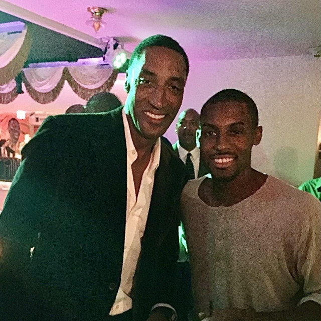 Scottie Pippen i sin Antron