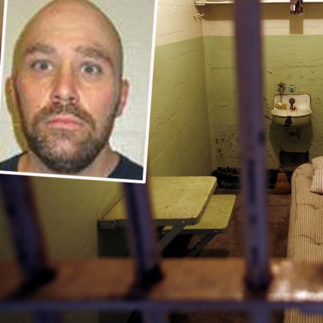 Ilustracija zatvora i Zane Michael Floyd