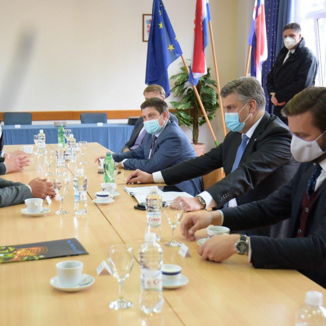 Oleg Butković, Andrej Plenković i Tomislav Ćorić