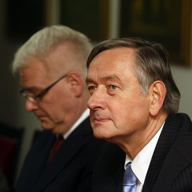 Ivo Josipović i Danilo Türk