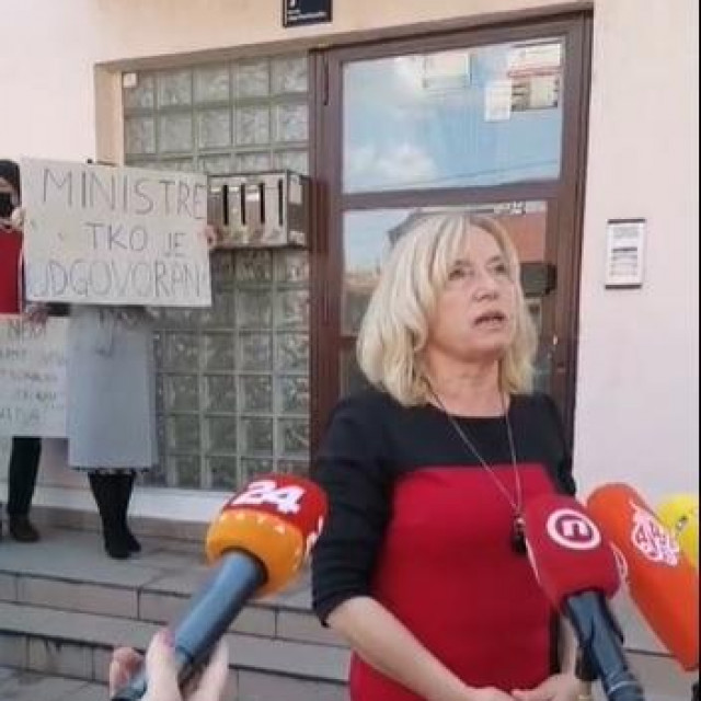 Prosvjed socijalnih radnika