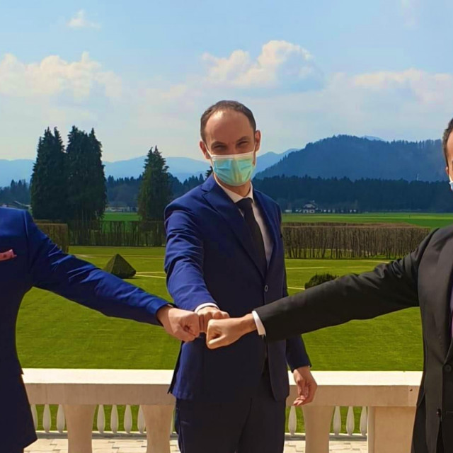 Gordan Grlić Radman,  Anže Logar, Luigi di Maio