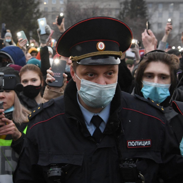 Prosvjed podrške Alekseju Navaljnom