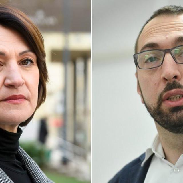 Jelena Pavičić Vukičević i Tomislav Tomašević