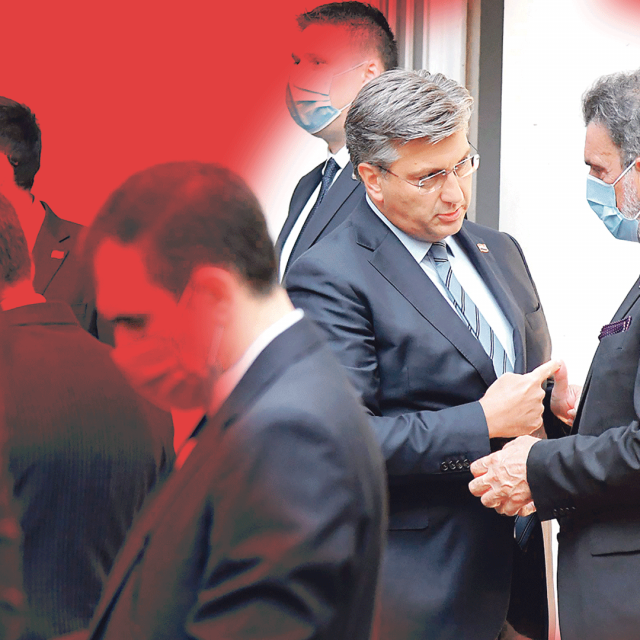 Andrej Plenković i Radovan Fuchs