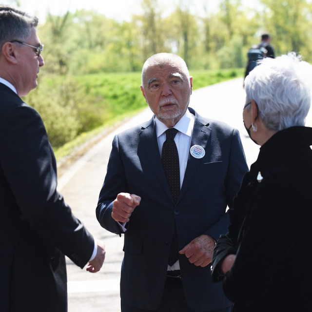 Zoran Milanović, Stjepan Mesić i Jadranka Kosor