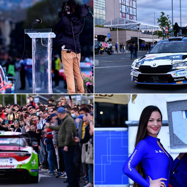 Otvaranje i ceremonijalni start WRC Croatia Rally