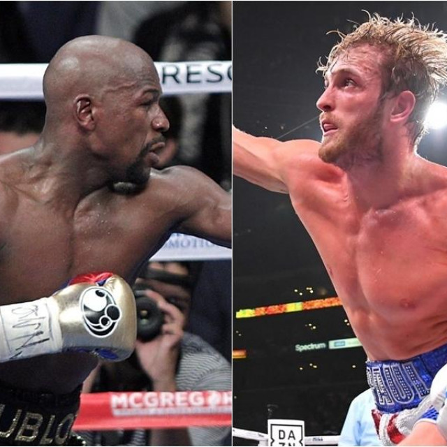 Floyd Mayweather Jr i Logan Paul