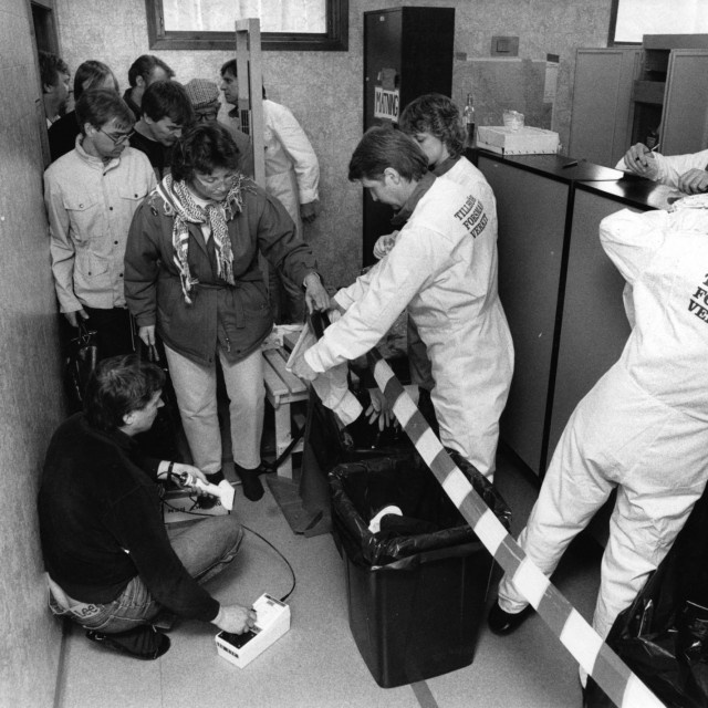 Mjerenje radijacije 1986.