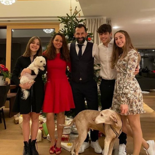 Hasan Salihamidžić i njegova obitelj