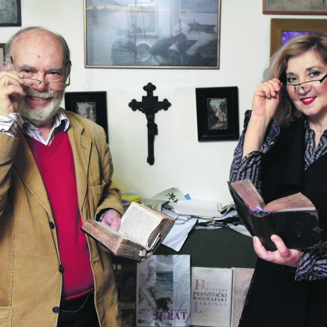 Josip Bratulić i Mirjana Dugandžija