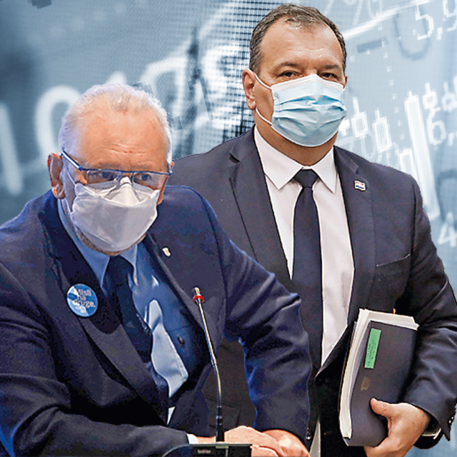 Davor Božinović i Vili Beroš