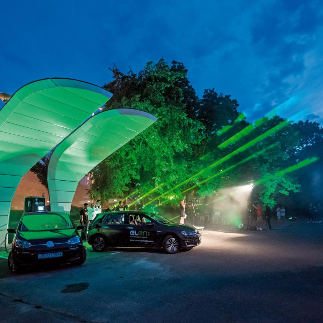 HEP-ova punionica elektricnih vozila ELEN