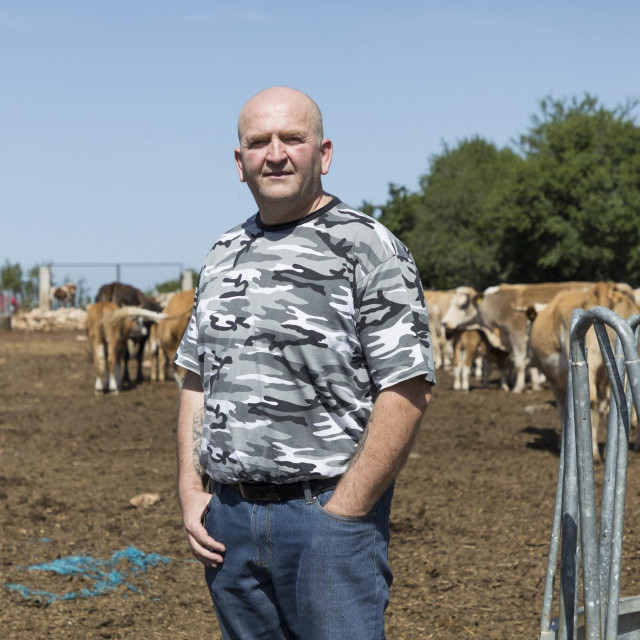 Predsjednik udruge Hrvatskih krških pašnjaka Ivan Tešija