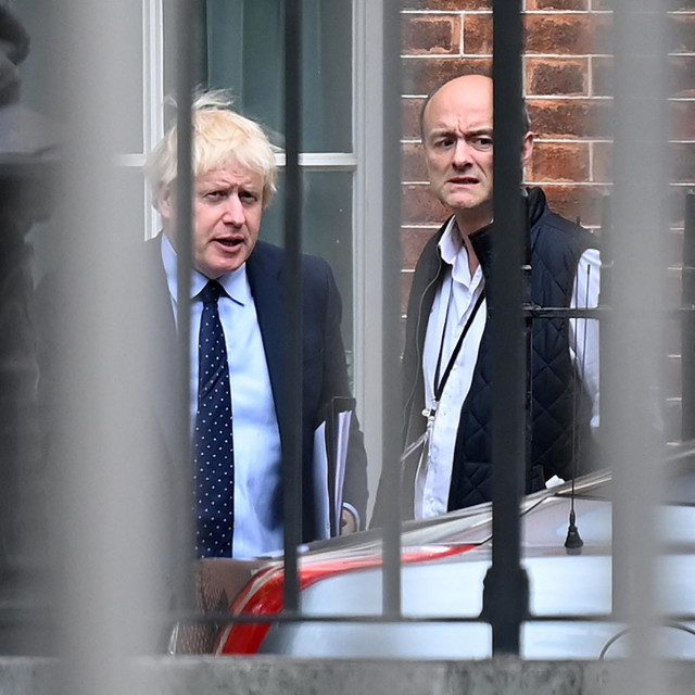 Boris Johnson i Dominic Cummings