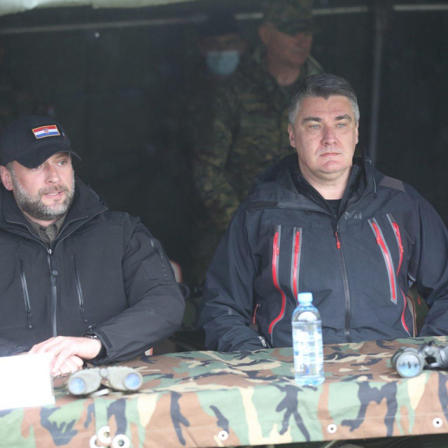 Mario Banožić i Zoran Milanović