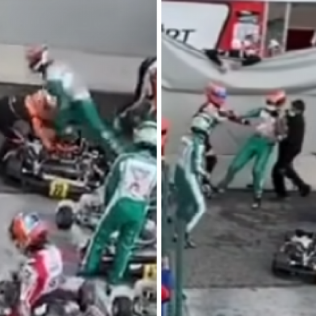 Corberi na karting utrci 2020.