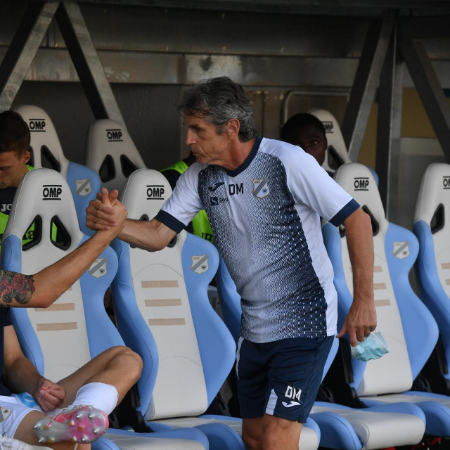 Ivan Lepinjica u pozdravu s Dankom Matrljanom