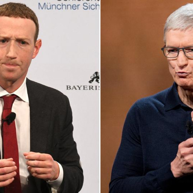 Mark Zuckerberg; Tim Cook