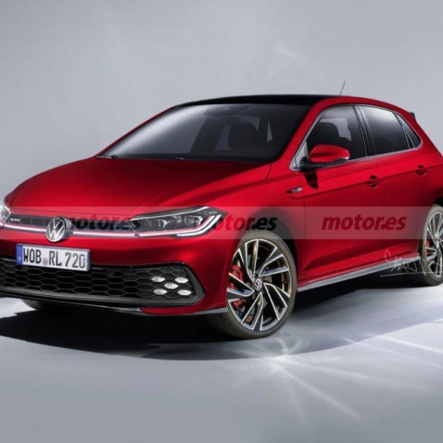 VW Polo GTI render