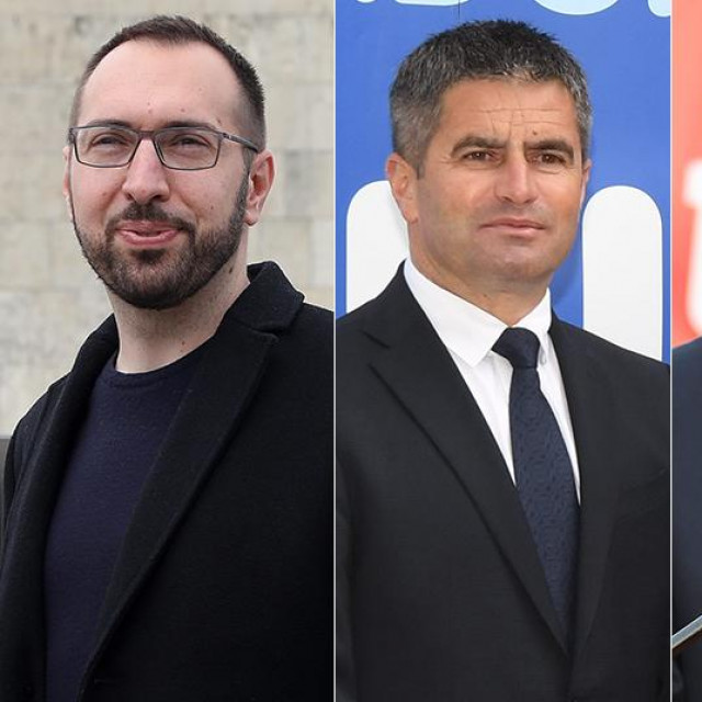 Tomislav Tomašević, Vice Mihanović, Marko Filipović i Ivan Radić