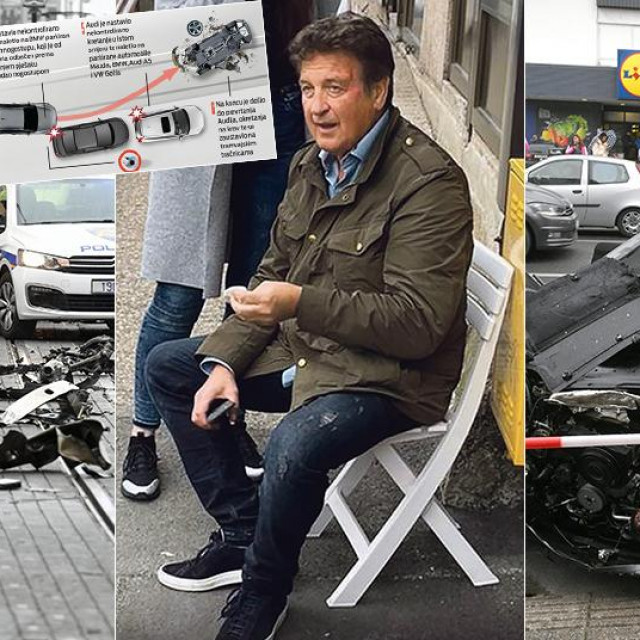 Prizor nesreće u Dubravi, inforgrafika nesreće i Boško Dimitrijević