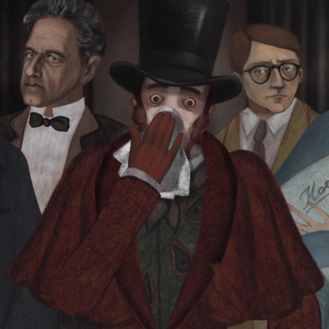 Kadar iz animiranog filma ”The Nose or the Conspiracy of Mavericks” koji potpisuje ruski autor Andrey Khrzhanovsky