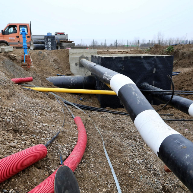 Radovi na projektu Zagreb - istok