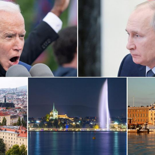 Joe Biden, Vladimir Putin i prizori iz Beča, Ženeve i Helsinkija