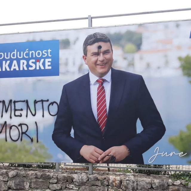 Plakat kandidata Jure Brkana