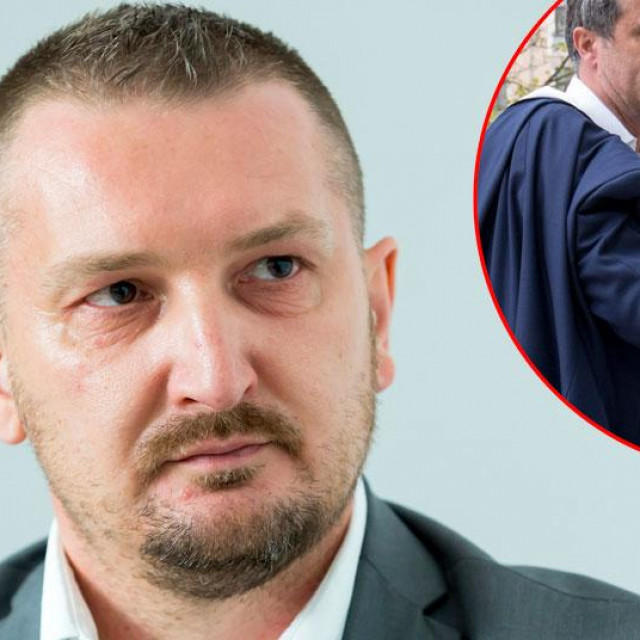 Josip Grubeša i braća Mamić (u krugu)