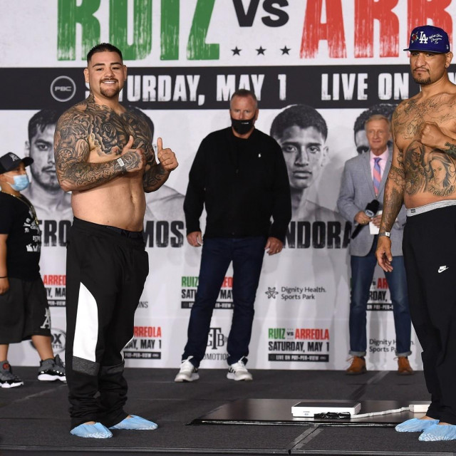 Andy Ruiz Jr. i Chris Arreola