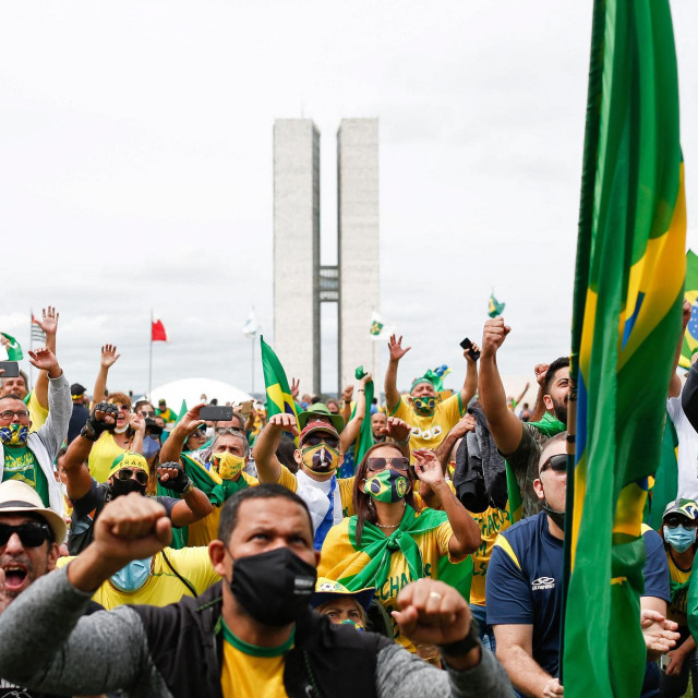 Prosvjed podrške Jairu Bolsonaru