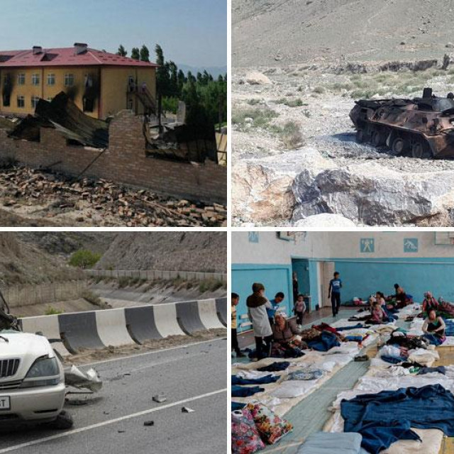 Sukob na granici Kirgistana i Tadžikistana