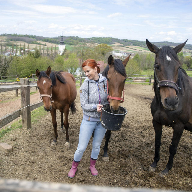 Tamara Rebić i konj Amor