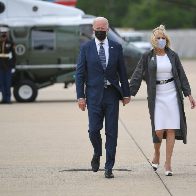 Joe Biden i supruga Jill Biden 