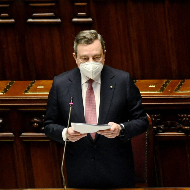 Talijanski premijer Mario Draghi 