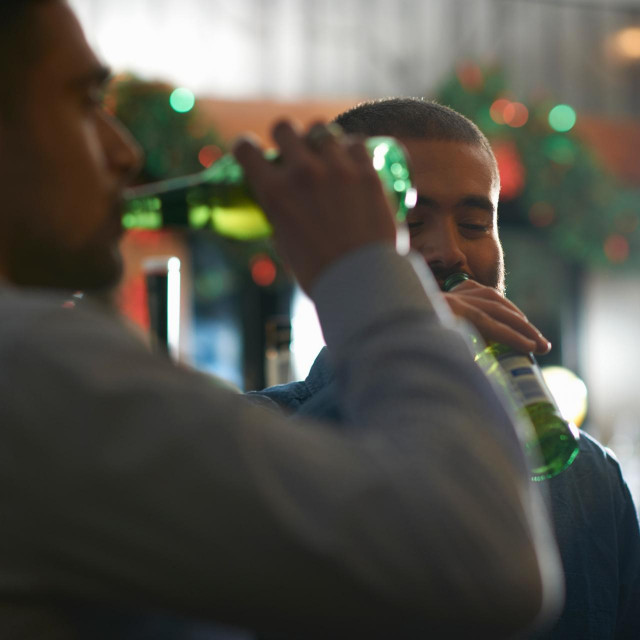 Ilustracija, ispijanje piva