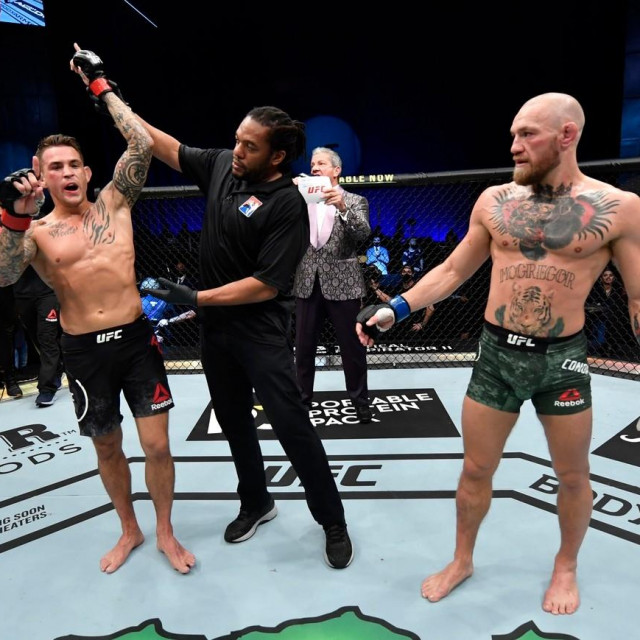 Dustin Poirier i Conor McGregor