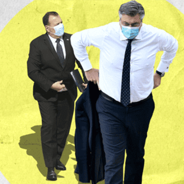 Vili Beroš i Andrej Plenković