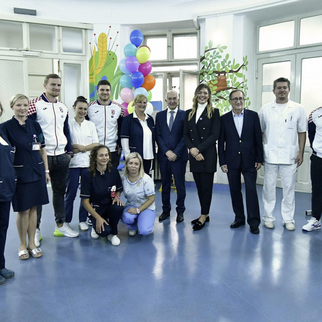 Donacija Ine Klinici za dječje bolesti za proširenje i podizanje kvalitete dnevne bolnice za dječju i adolescentnu psihijatriju (Arhiva Cropix, 2019. godina)