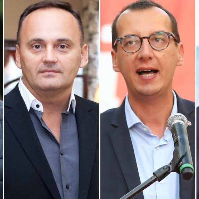 Ivan Radić, Berislav Mlinarević, Marko Filipović i Davor Štimac