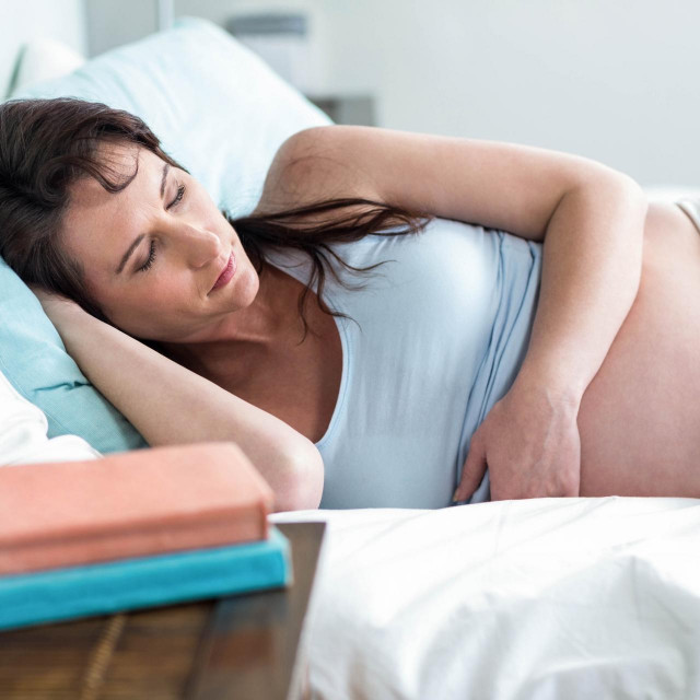 Ilustracija, trudnica