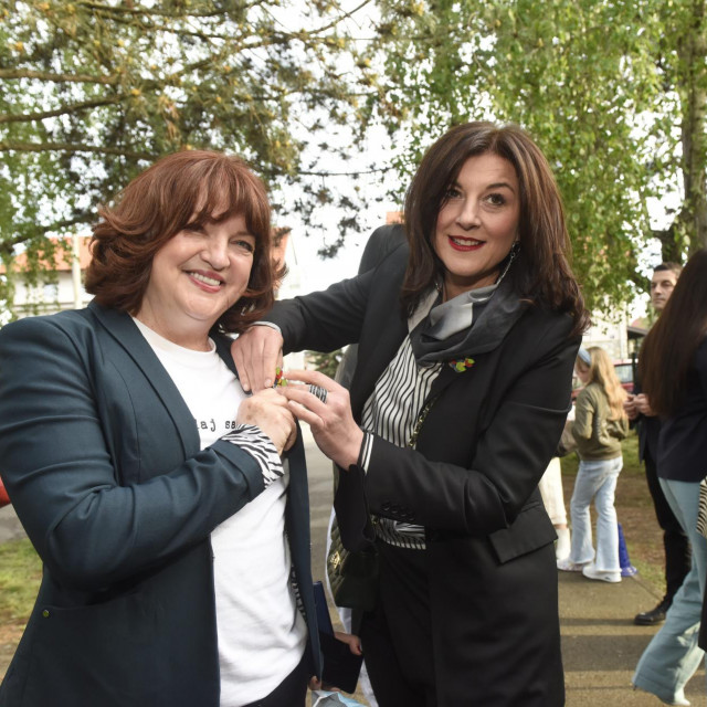 Milanka Čolović i Sanja Musić Milanović