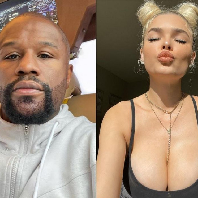 Floyd Mayweather Jr. i Anna Monroe