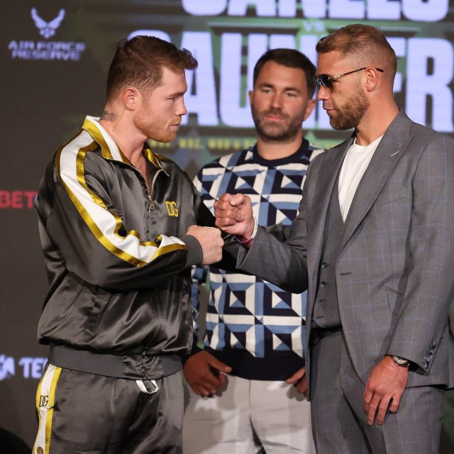 Canelo Alvarez i Billy Joe Saunders