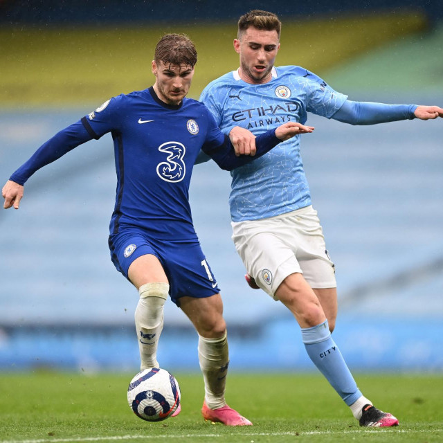 Timo Werner i Aymeric Laporte